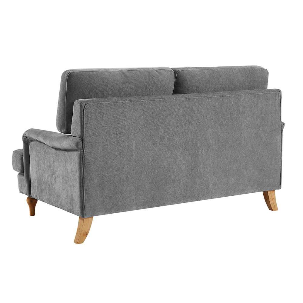 Hampshire Fabric 2 Seater Sofa In Grey