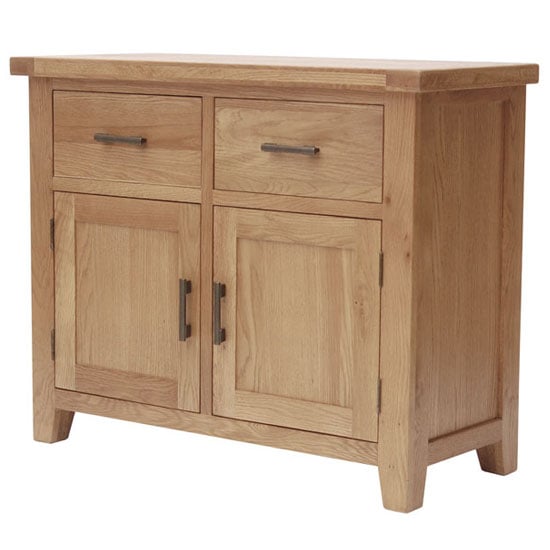 Photo of Hampshire wooden small sideboard in oak