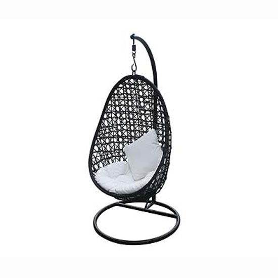 hanging black chair 2402113 - How To Pick The Right Outdoor Furniture For Your Garden