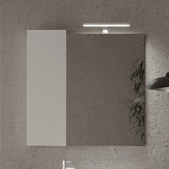 Read more about Hanmer 80cm bathroom mirror and unit and led light