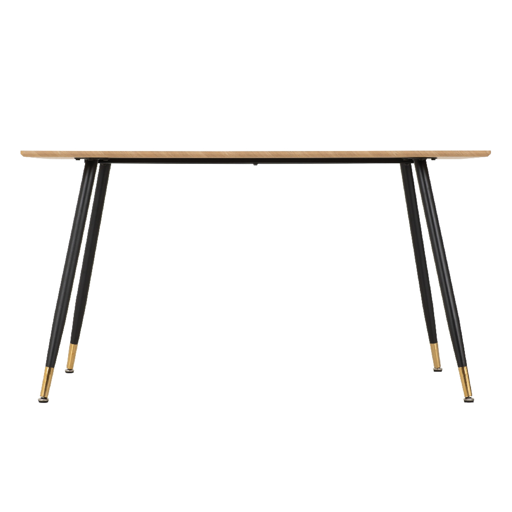 Hanover Oak Wooden Dining Table With 4 Avah Green Chairs