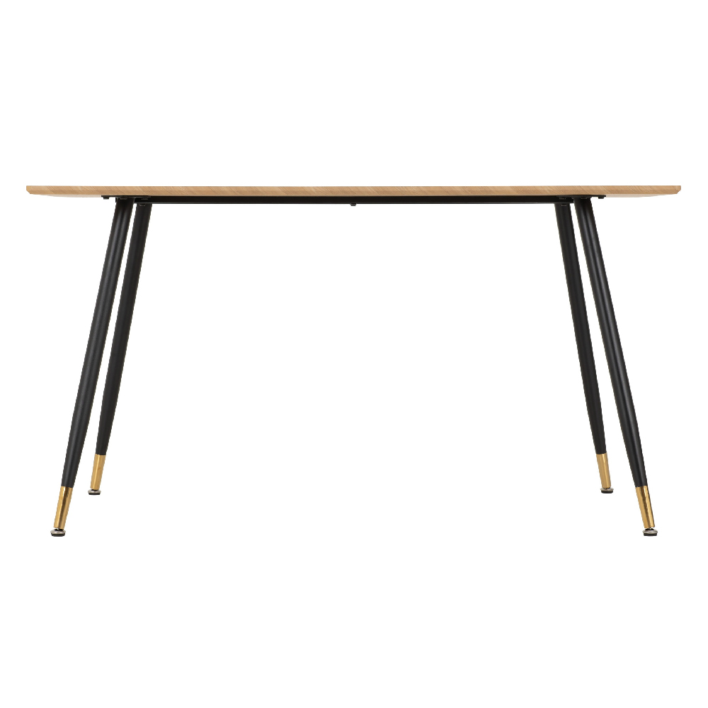 Hanover Oak Wooden Dining Table With 4 Lyster Green Chairs
