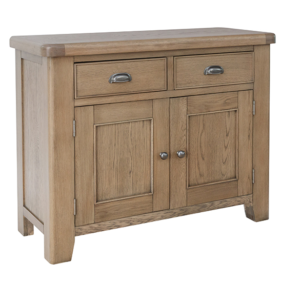 Hants wooden 2 doors and 2 drawers sideboard in smoked oak £579.95 go