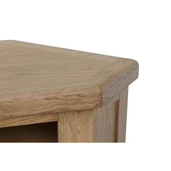 Hants Corner Wooden 2 Doors TV Stand In Smoked Oak_5