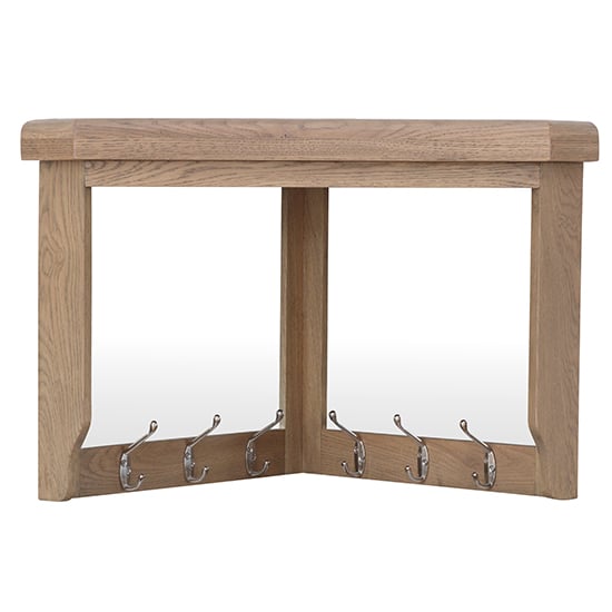 Hants Wooden Hallway Coat Rack And Mirror In Blue Furniture in Fashion