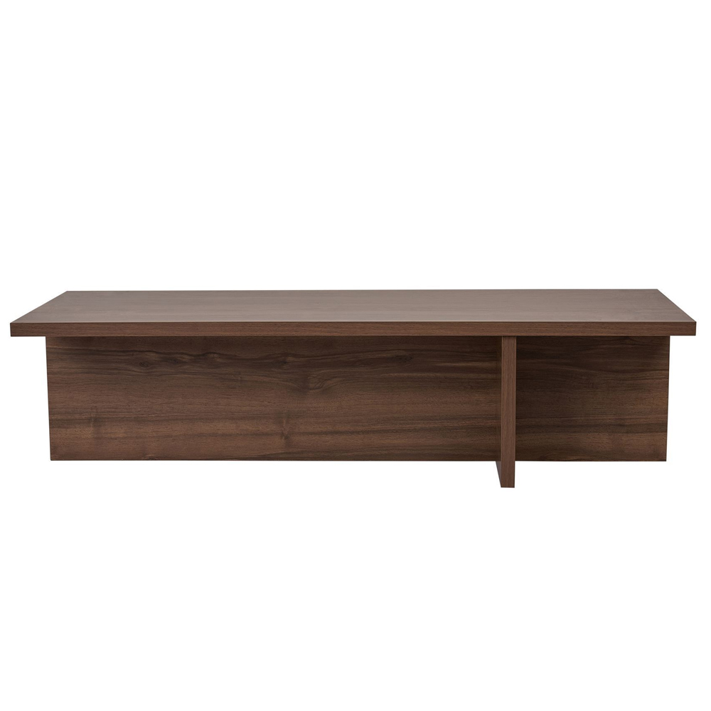 Harbor Rectangular Wooden Coffee Table in Venezia Walnut