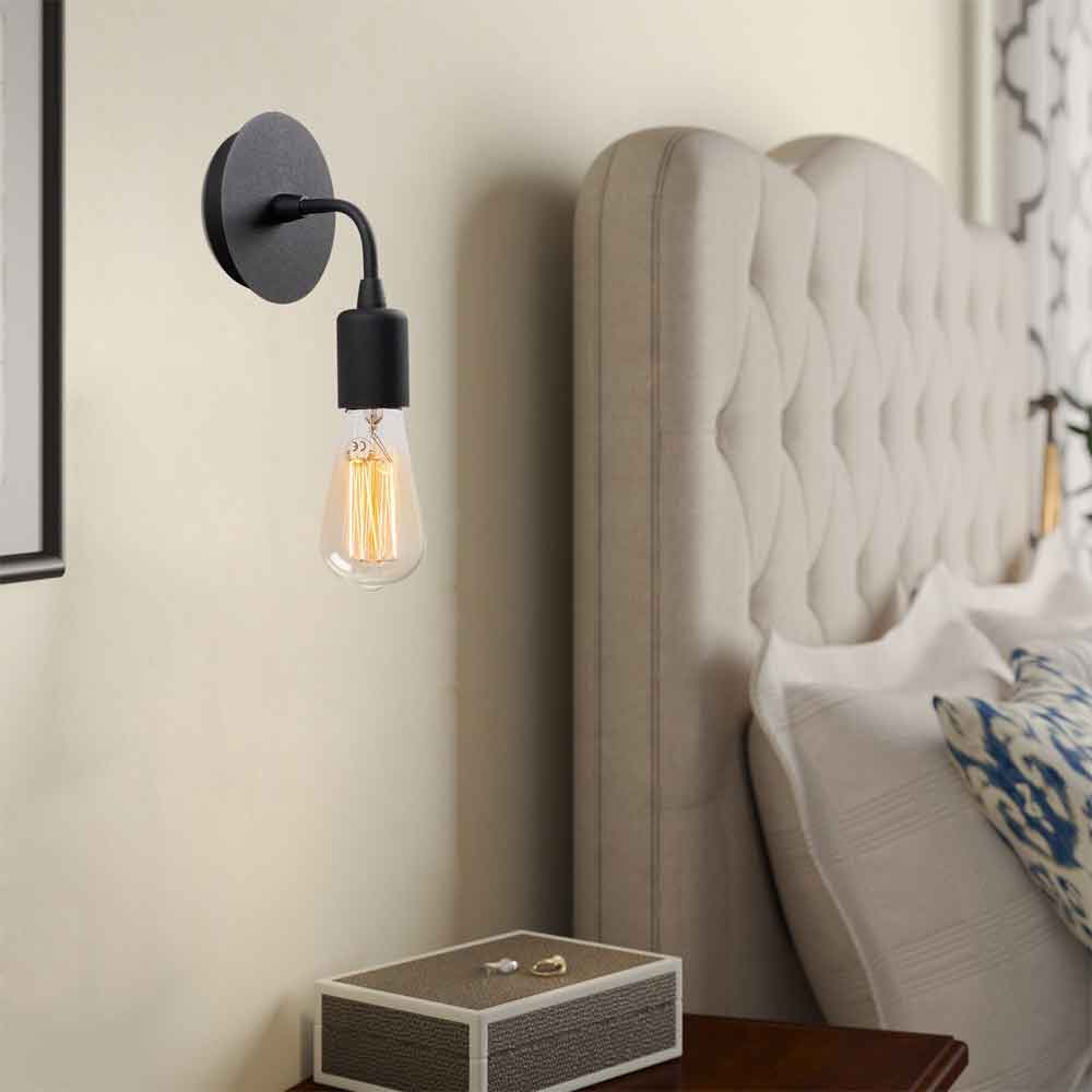 Harput Metal Wall Lamp in Black