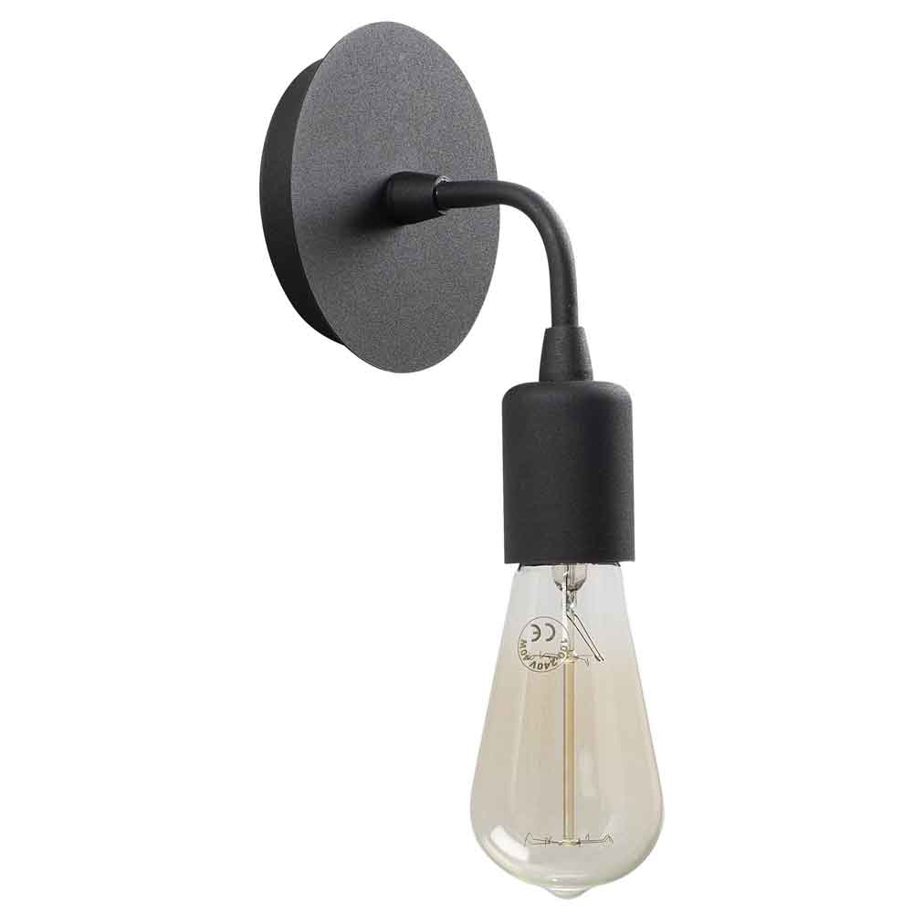 Harput Metal Wall Lamp in Black