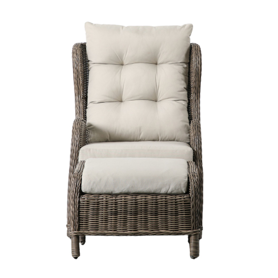 Harrisburg Outdoor Reclining Chair And Footstool In Natural_3