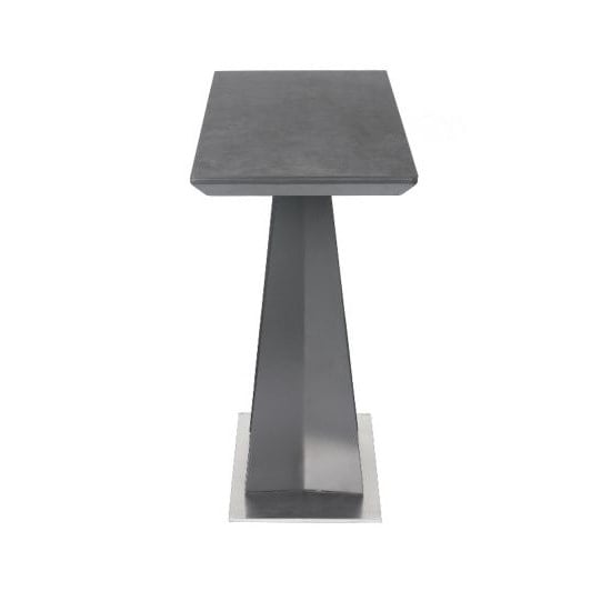 Ware Console Table Rectangular In Grey Ceramic_2