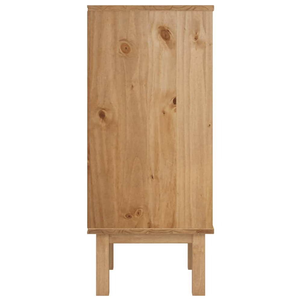Harrow Wooden Chest Of 4 Drawers Tall In White Brown