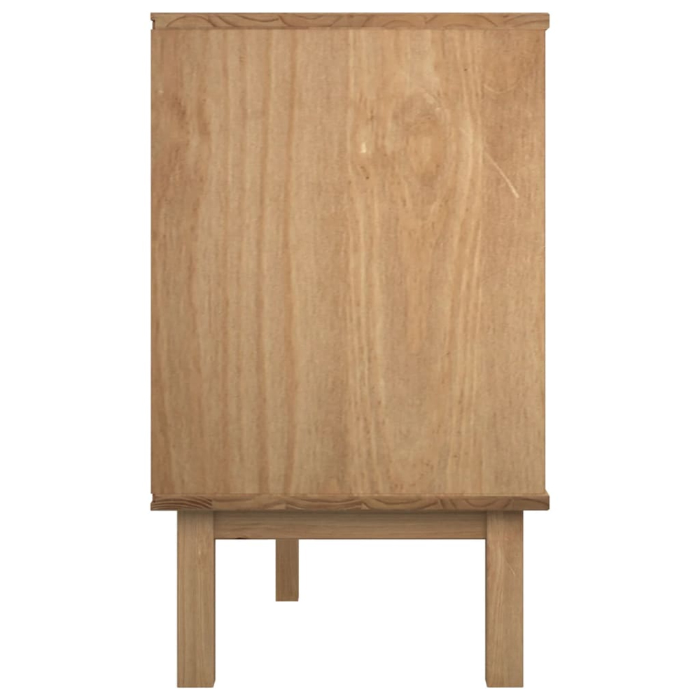 Harrow Wooden Chest Of 6 Drawers In Grey Brown