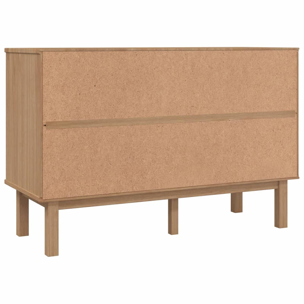 Harrow Wooden Chest Of 6 Drawers In Grey Brown