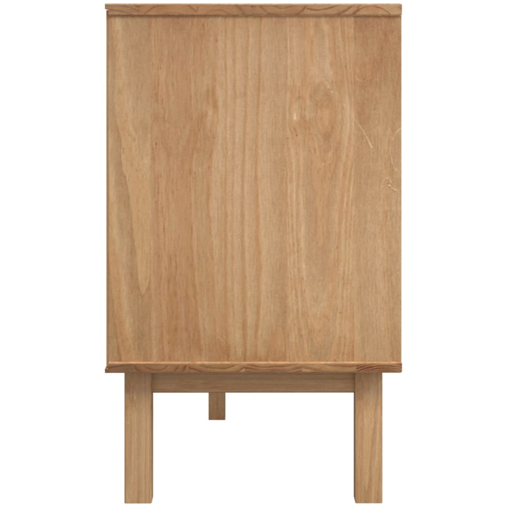 Harrow Wooden Sideboard With 2 Doors 1 Drawer In Brown