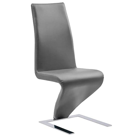 Hartley Black Glass Bistro Dining Table 4 Demi Z Grey Chairs