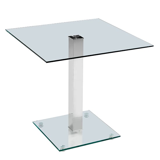 Hartley Clear Glass Top Bistro Dining Table With Glass Base_2