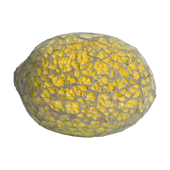 Product photograph of Hasselt Decorative Mosaic Glass Lemon from Furniture in Fashion