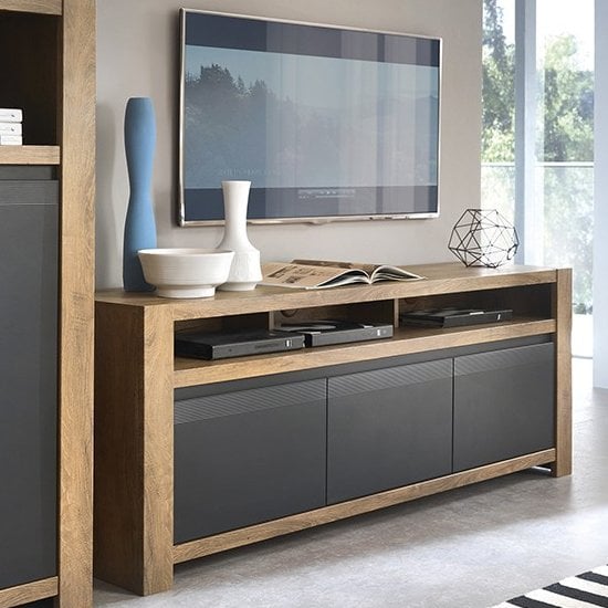 Take a look at our modern and beautiful wooden tv stands & TV cabinets with storage