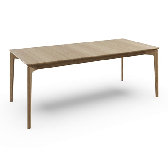 Product photograph of Hazel Wooden Extending Dining Table Large In Oak Natural from Furniture in Fashion