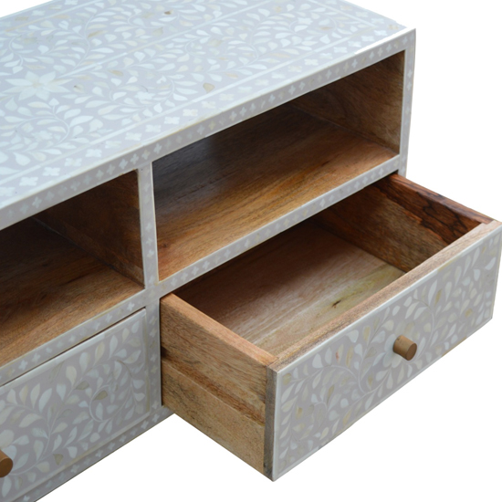 Hedley Wooden TV Stand In Floral Bone Inlay And Oak Ish_3