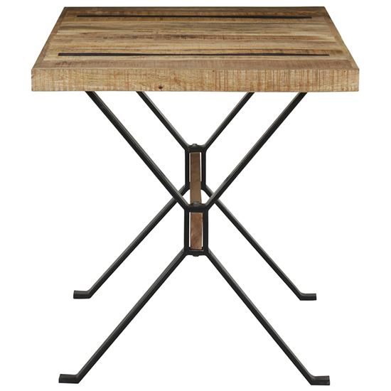 Heinz Medium Rough Mango Wood Dining Table In Natural