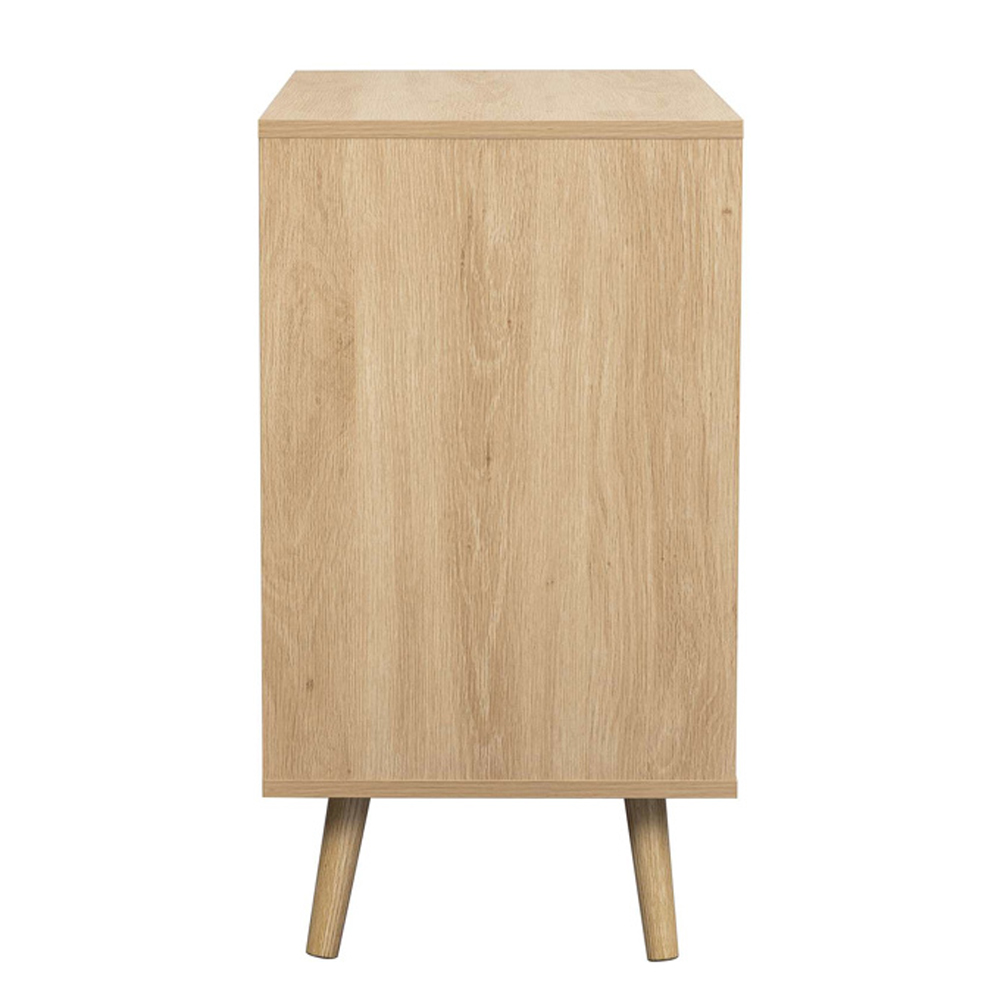 Helena Wooden Storage Cabinet with 2 Doors in Oak