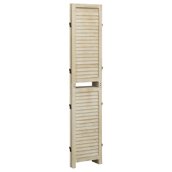 Helsa Wood Paulownia 3 Panels 105cm x 165cm Room Divider_4