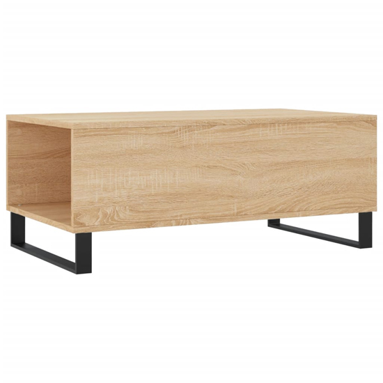 Henry Wooden Coffee Table With 1 Drawer In Sonoma Oak