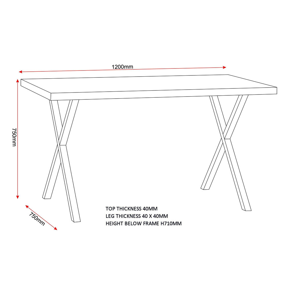 Henvrio Wooden Dining Table with 2 Benches in Light Oak and Black