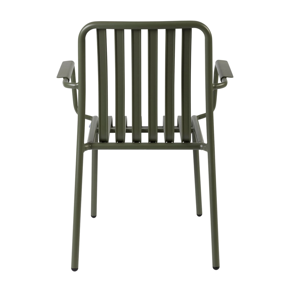 Herano Aluminium Stacking Armchair in Pine Green
