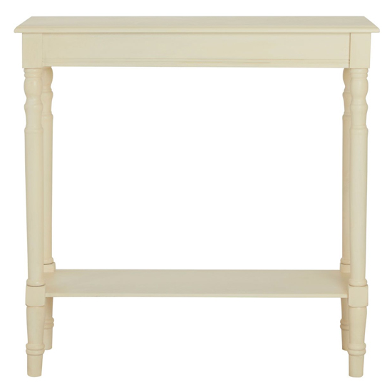Heritox Wooden Console Table In Antique White_2