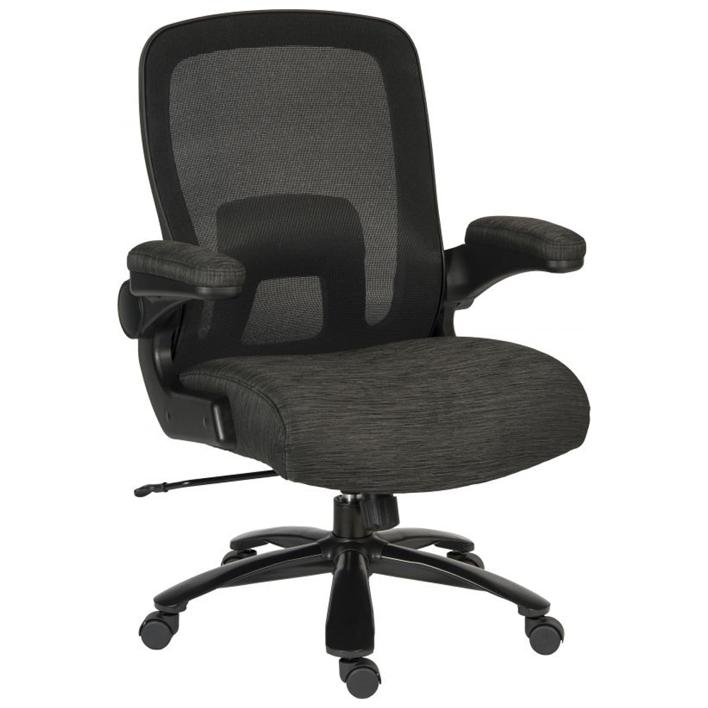 Read more about Hershey fabric home and office chair in black