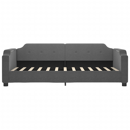 Hervey Fabric Daybed In Dark Grey
