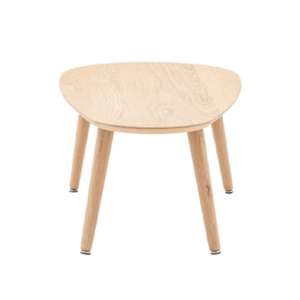 Hervey Wooden Coffee Table In Natural
