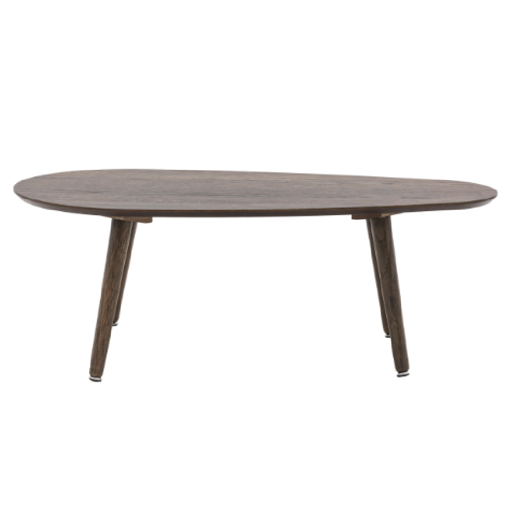 Hervey Wooden Coffee Table In Smoked
