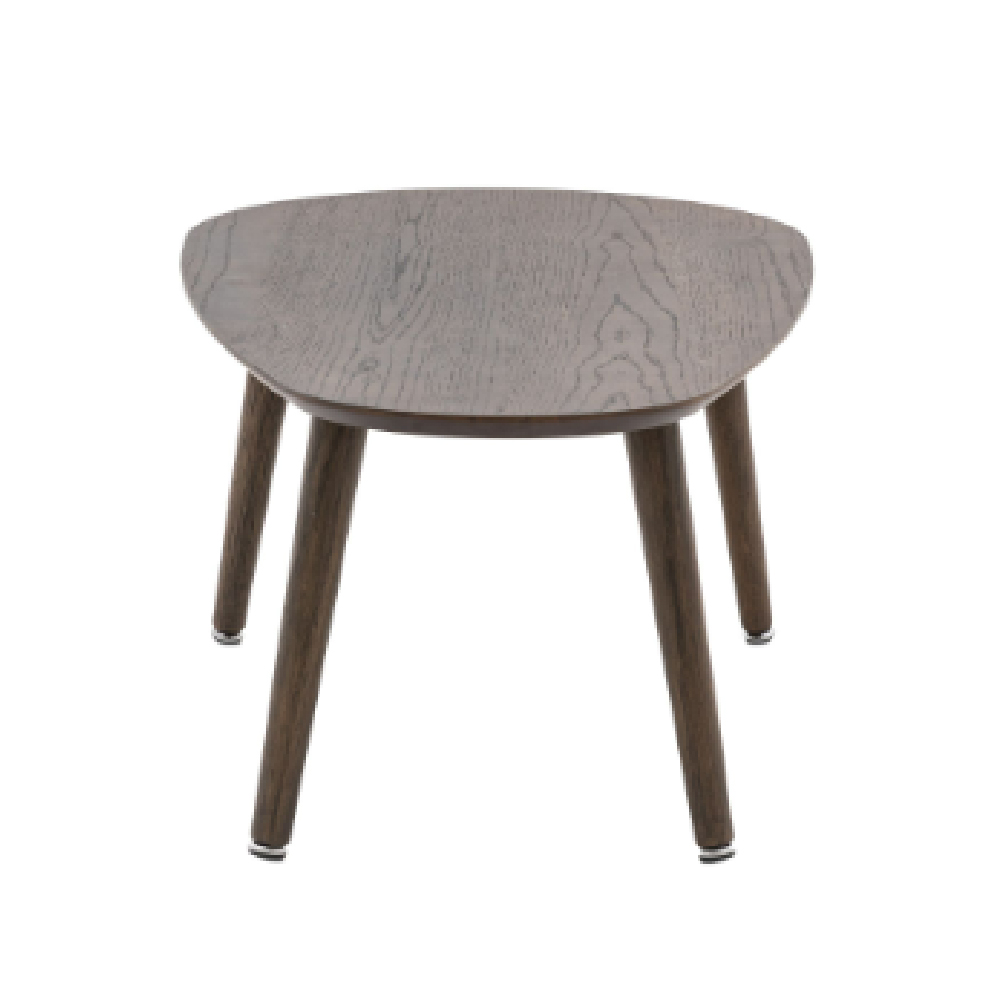 Hervey Wooden Coffee Table In Smoked