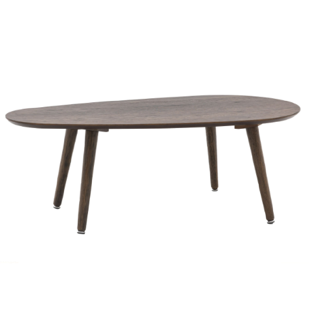 Hervey Wooden Coffee Table In Smoked