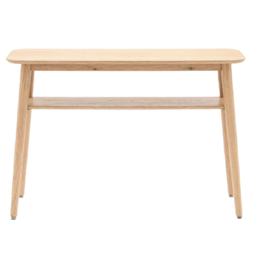 Hervey Wooden Console Table In Natural
