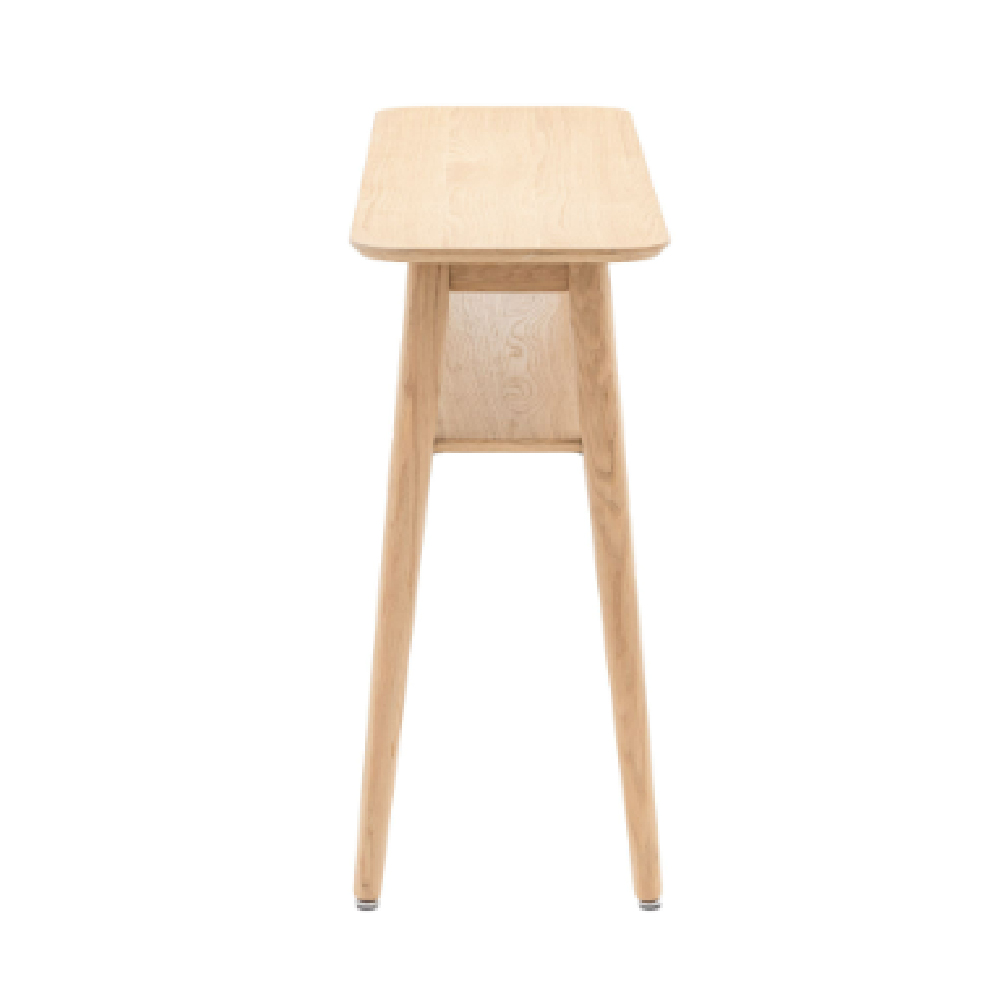 Hervey Wooden Console Table In Natural