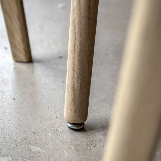 Hervey Wooden Dining Table Round In Natural