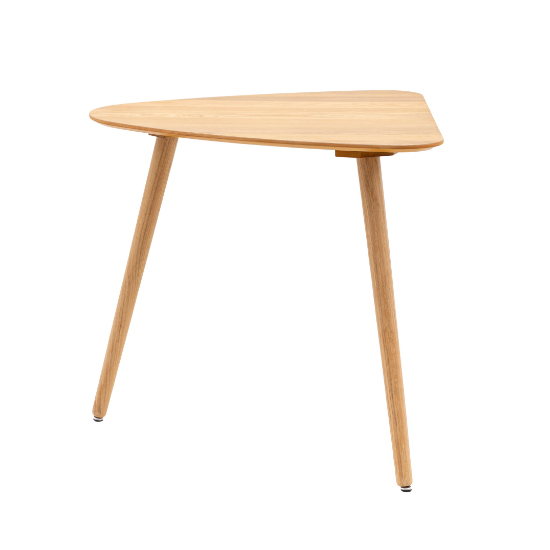 Hervey Wooden Dining Table Small Oval In Natural