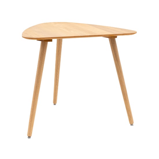 Product photograph of Hervey Wooden Dining Table Small Oval In Natural from Furniture in Fashion