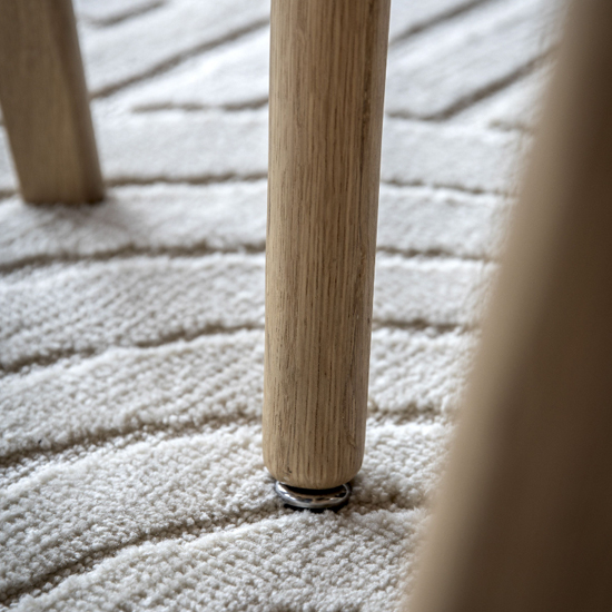 Hervey Wooden Dining Table Square In Natural