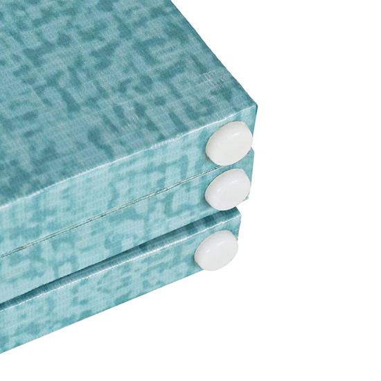 Hessa Folding 200cm x 170cm Room Divider In Butterfly Blue