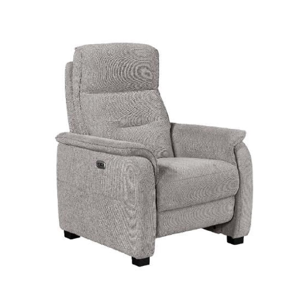 Read more about Hidalgo fabric recliner 1 seater sofa in natural