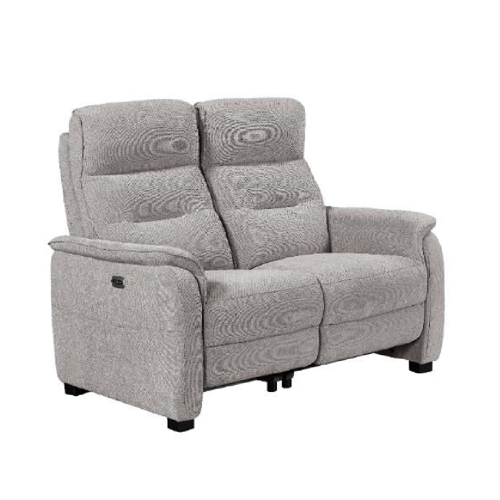 Read more about Hidalgo fabric recliner 2 seater sofa in natural