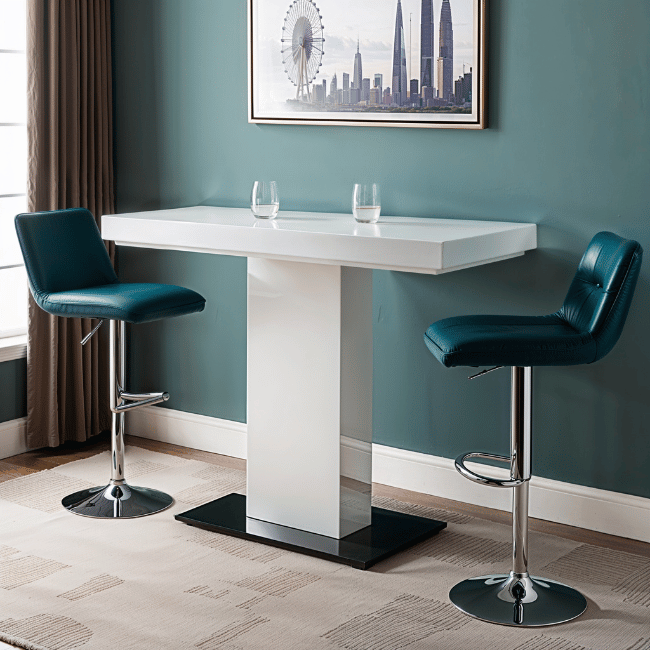 Modern High Gloss Bar Tables UK Sale