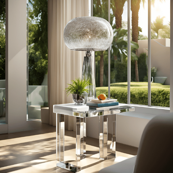 Modern High Gloss Side And Lamp Tables UK Sale