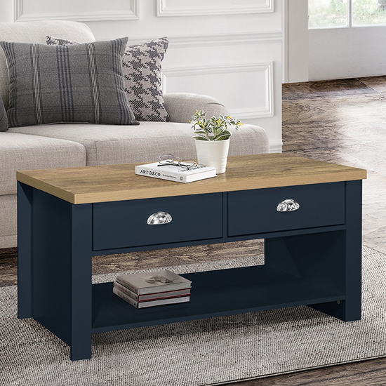 Oakland coffee table with drawers Browse over 500 stylish