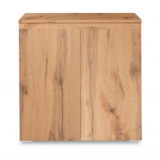 Hilary Wooden Compact Sideboard In Golden Oak_2
